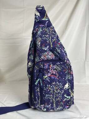 Vera Bradley x Harry Potter Forbidden Forest Quilted Mini Sling Backpack